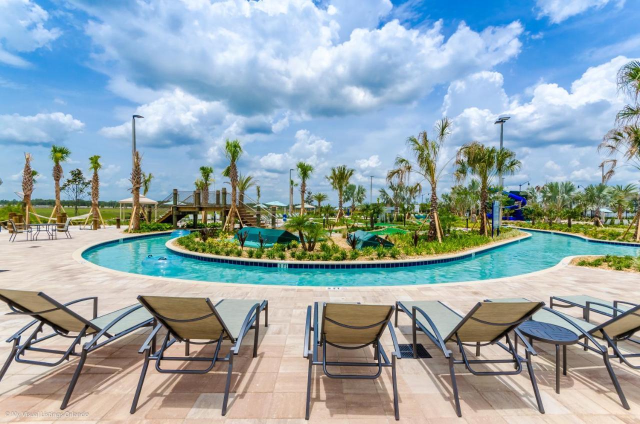Beautiful Modern Home Wprivate Pool Near Wdw Kissimmee Exterior foto